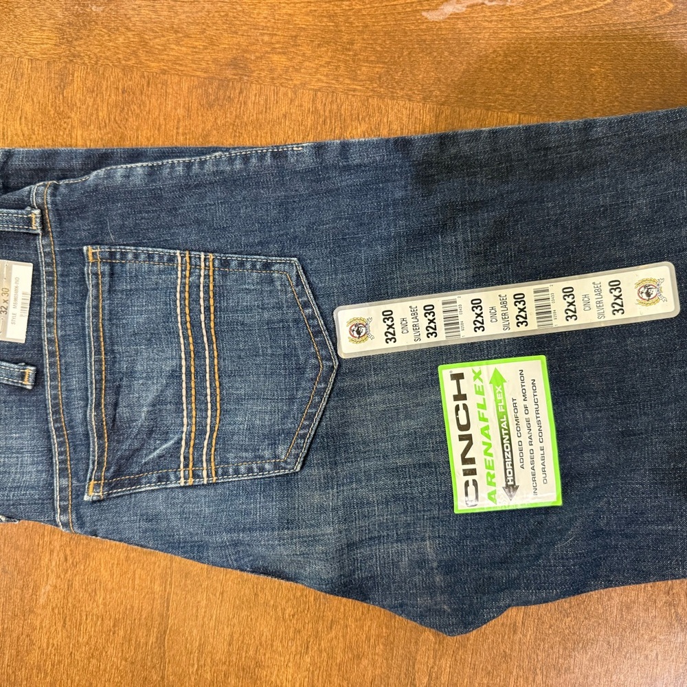 Cinch Men's Deep Blue Bootcut Jeans